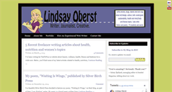 Desktop Screenshot of lindsayoberst.com